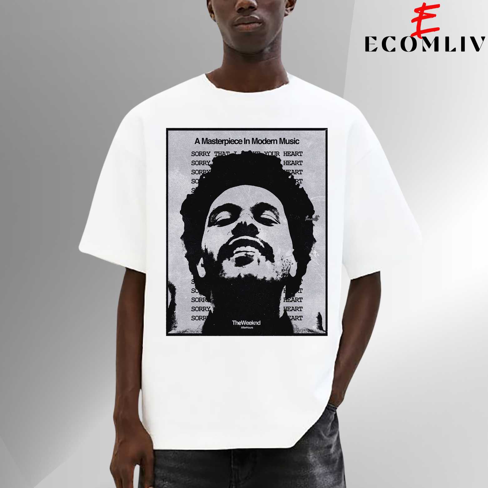 The Weeknd Music Tee, Unisex Xo Streetwear Shirt